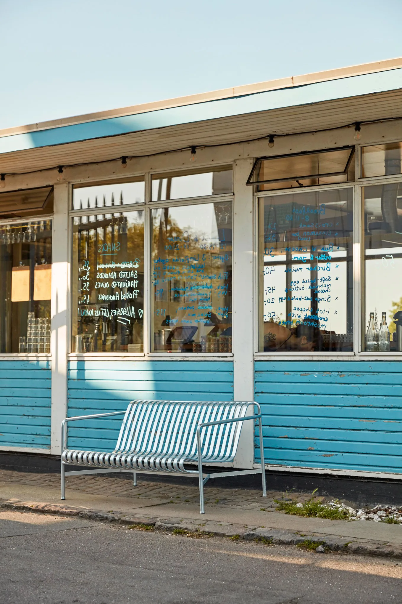 Palissade lounge sofa, Hot galvanized HAY