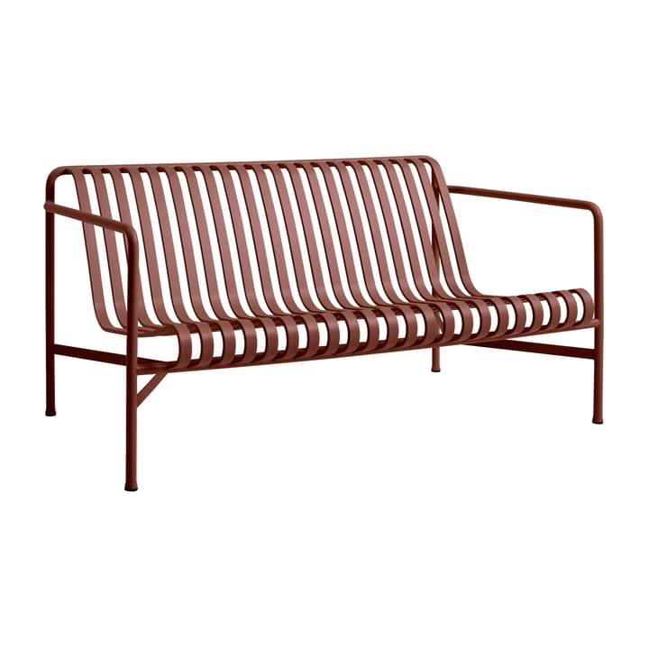 Palissade lounge sofa - Iron red - HAY