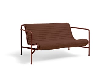 Palissade lounge sofa - Iron red - HAY