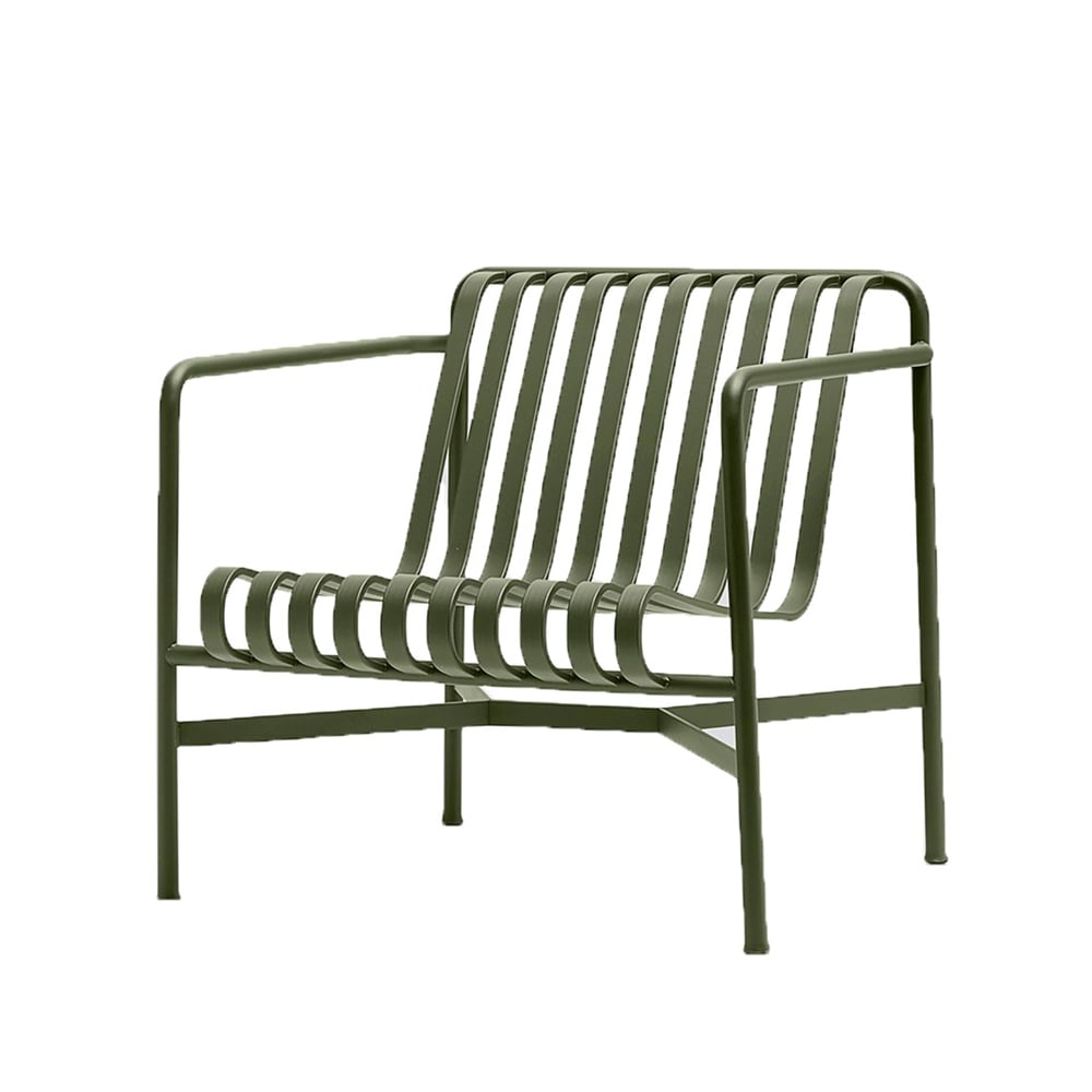HAY Palissade Low lounge chair Olive