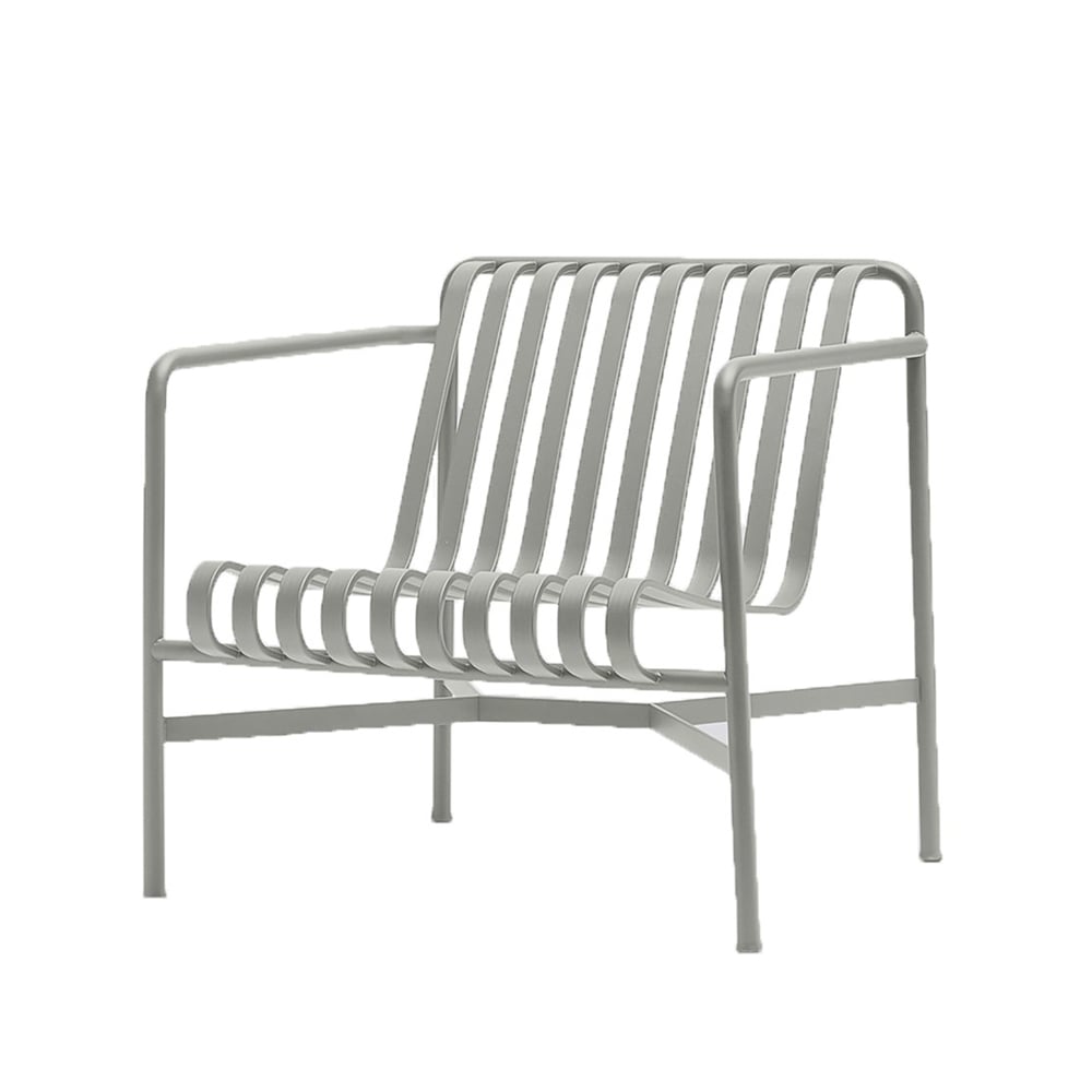 HAY Palissade Low lounge chair Sky grey