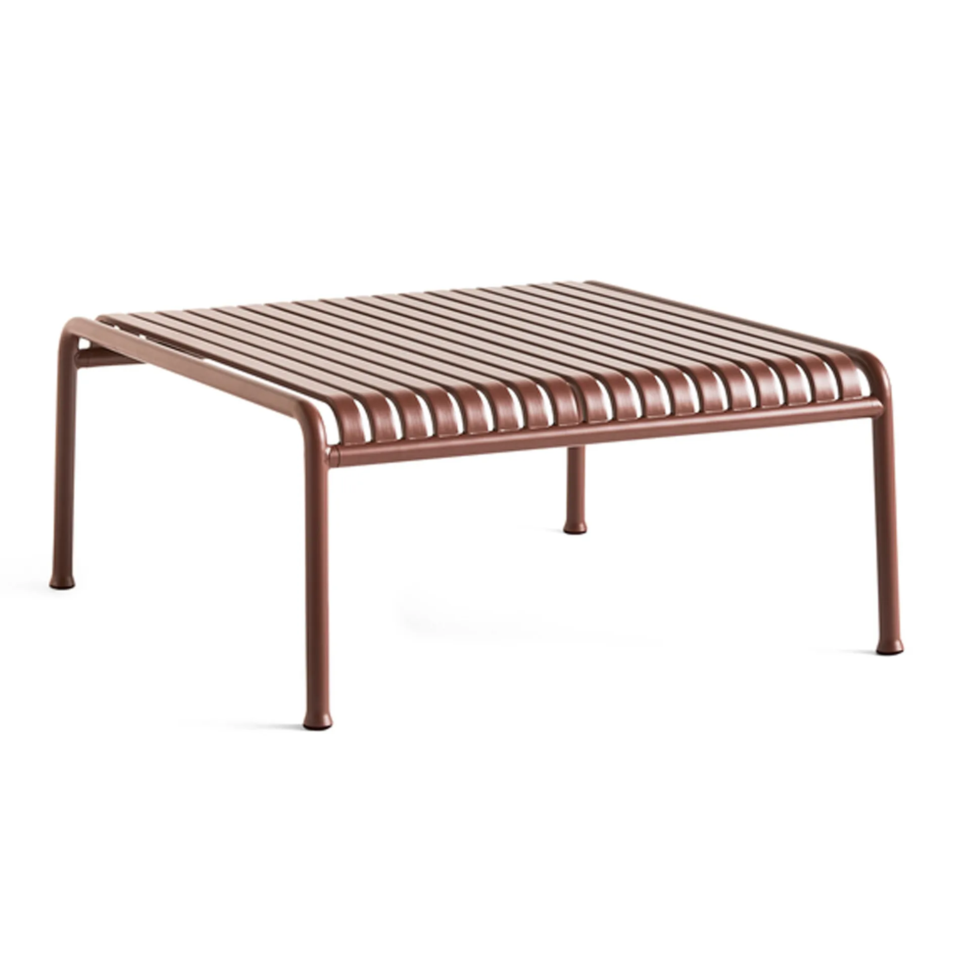 Palissade Low Table 81.5x86x38 cm, Iron red HAY