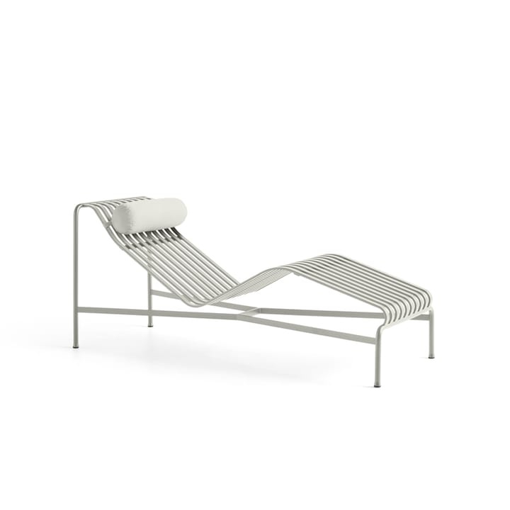 Palissade neck cushion for chaise longue, Sky grey HAY
