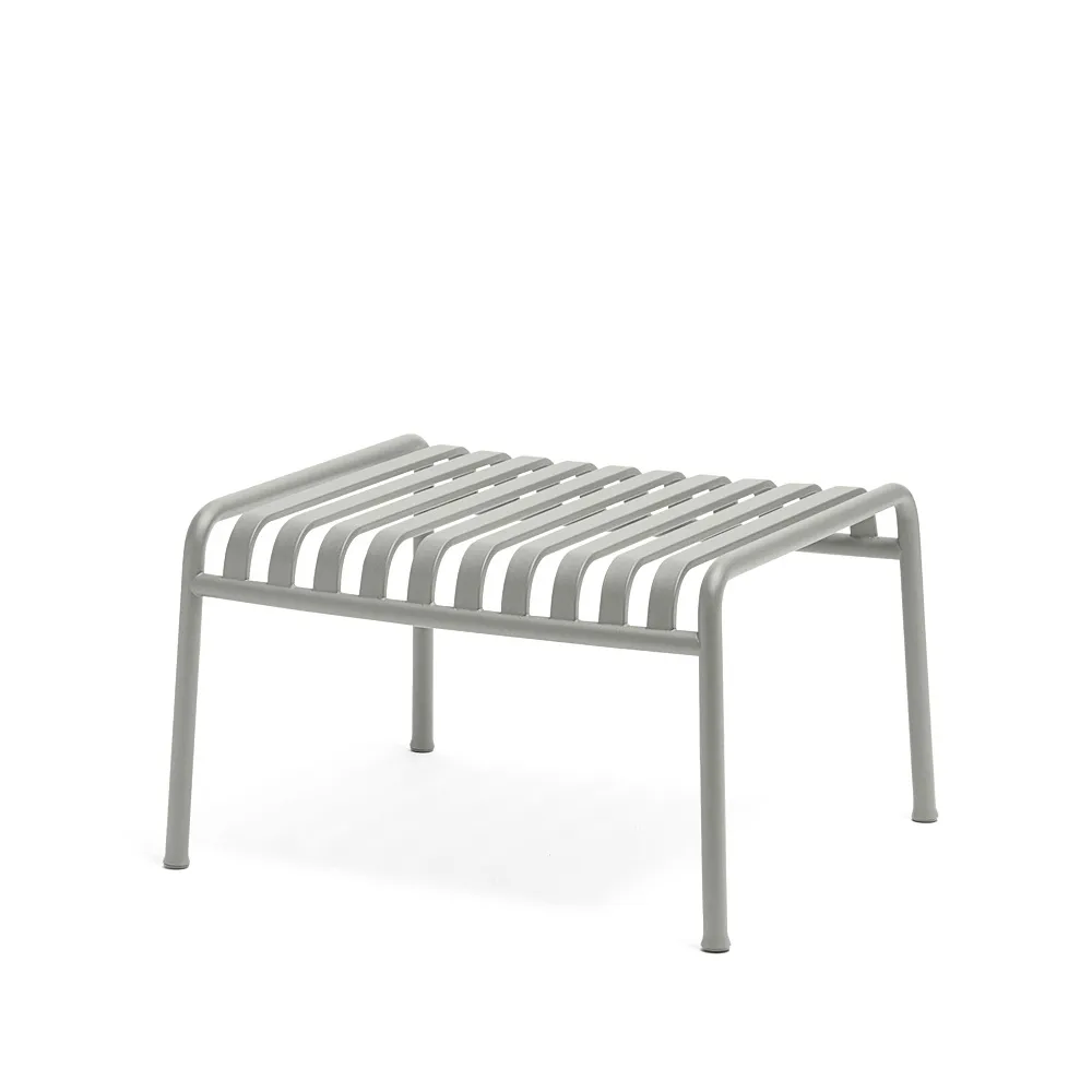 HAY Palissade Ottoman footstool Sky grey | Scandinavian Design | Grey