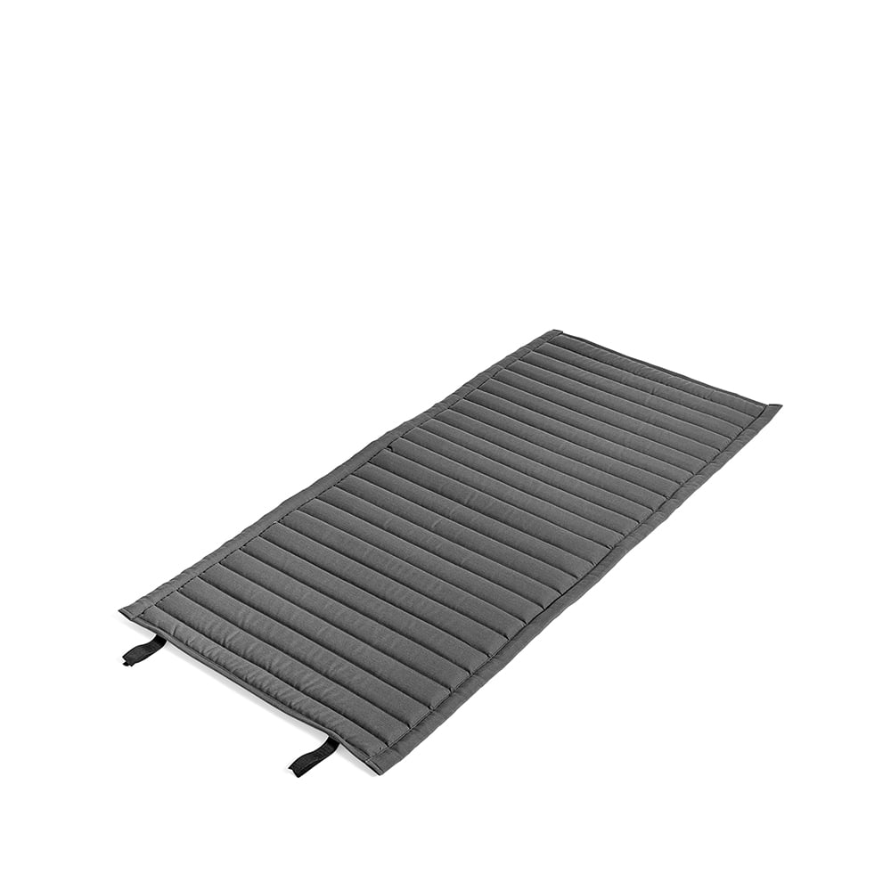 HAY Palissade Quilted cushion Anthracite, for lounge chair low