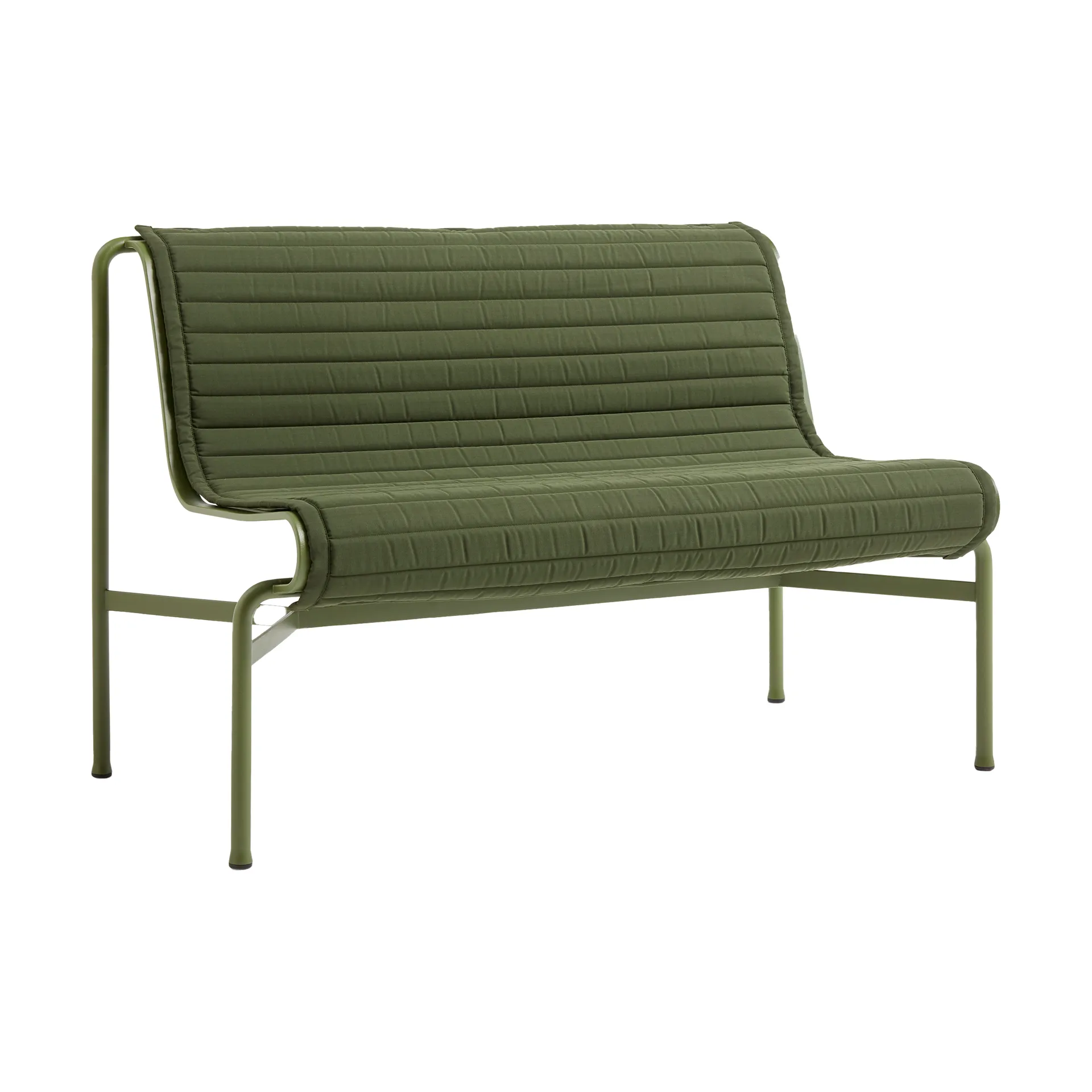 Palissade Quilted cushion, Olive, for Dining bench HAY