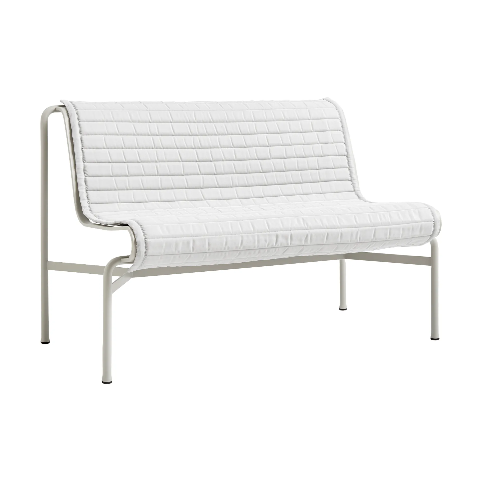 Palissade Quilted cushion, Sky grey, for Dining bench HAY