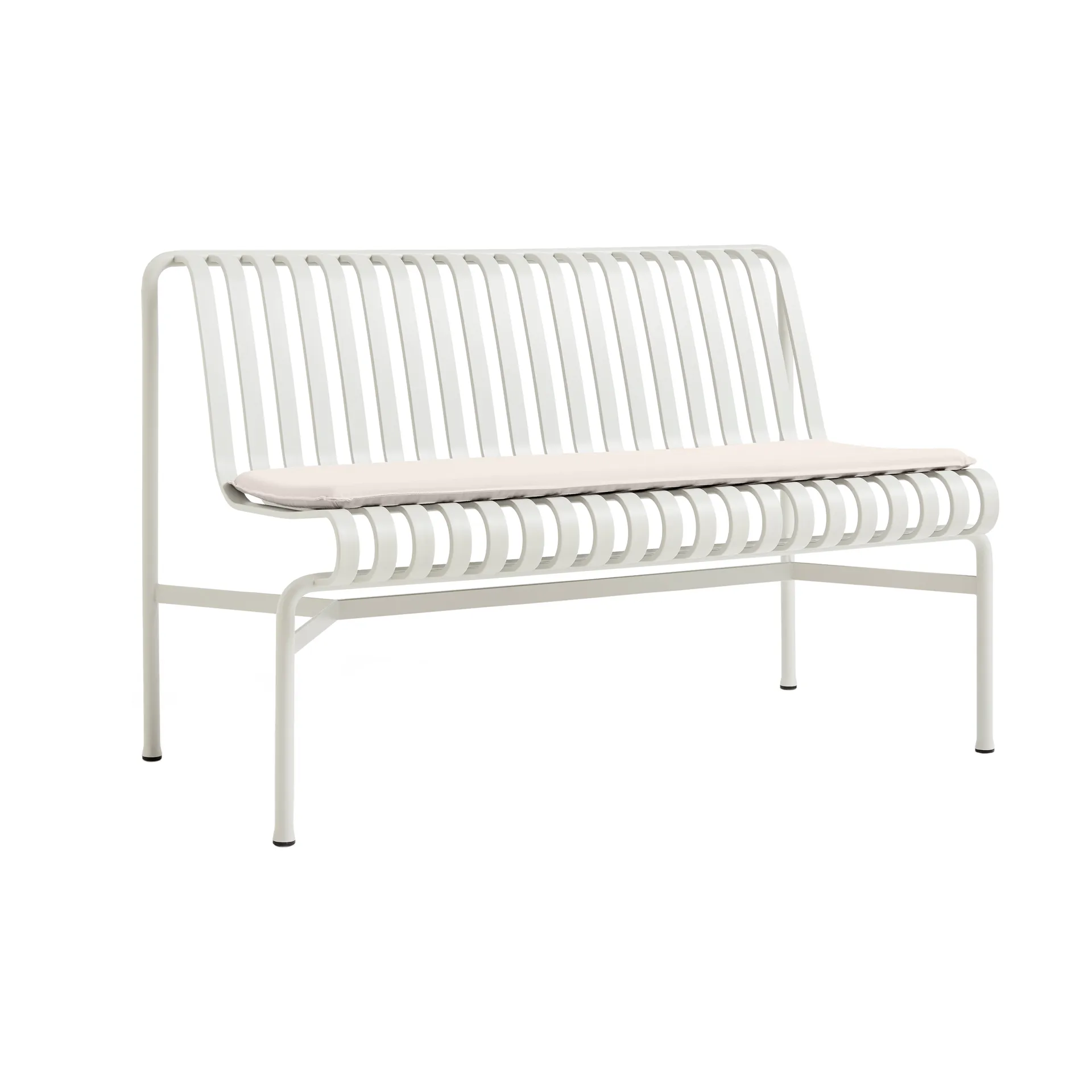 Palissade seat pad for Dining bench, Cream white HAY