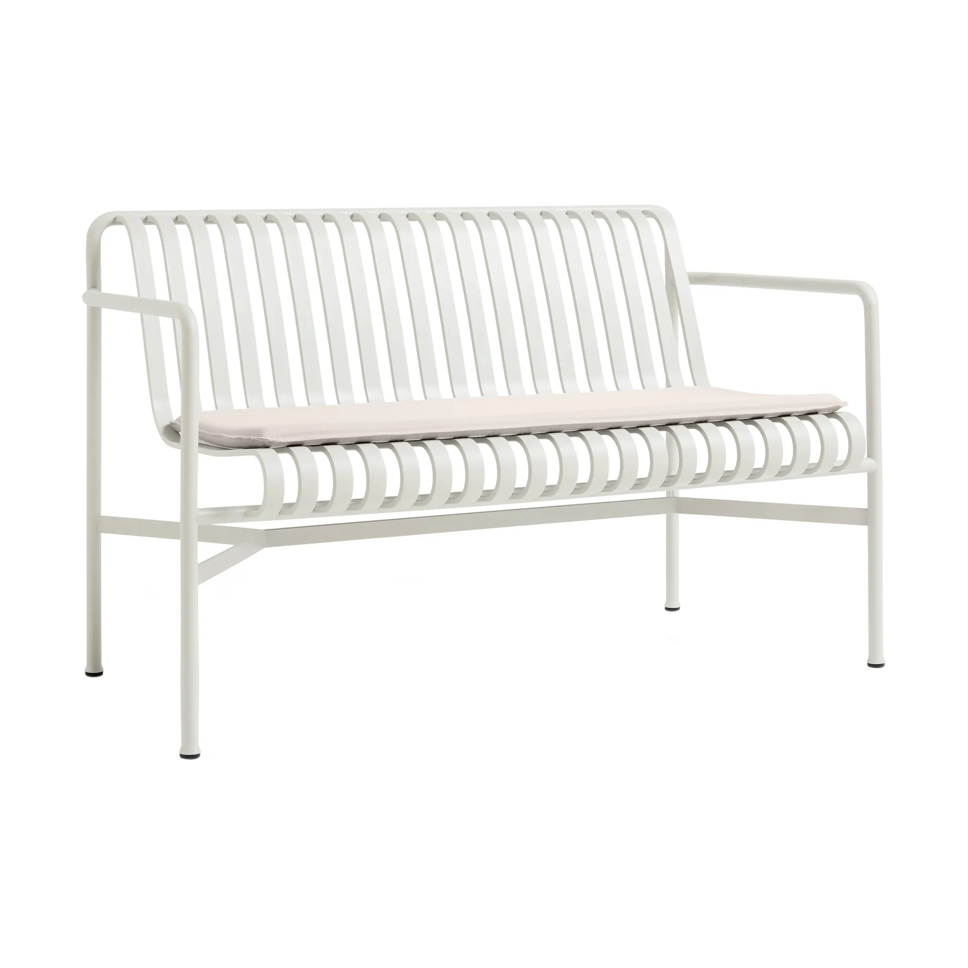 Palissade seat pad for Dining bench, Cream white HAY