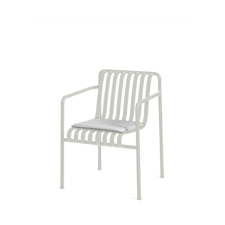 Palissade seat pad - Sky grey, for Dining armchair - HAY