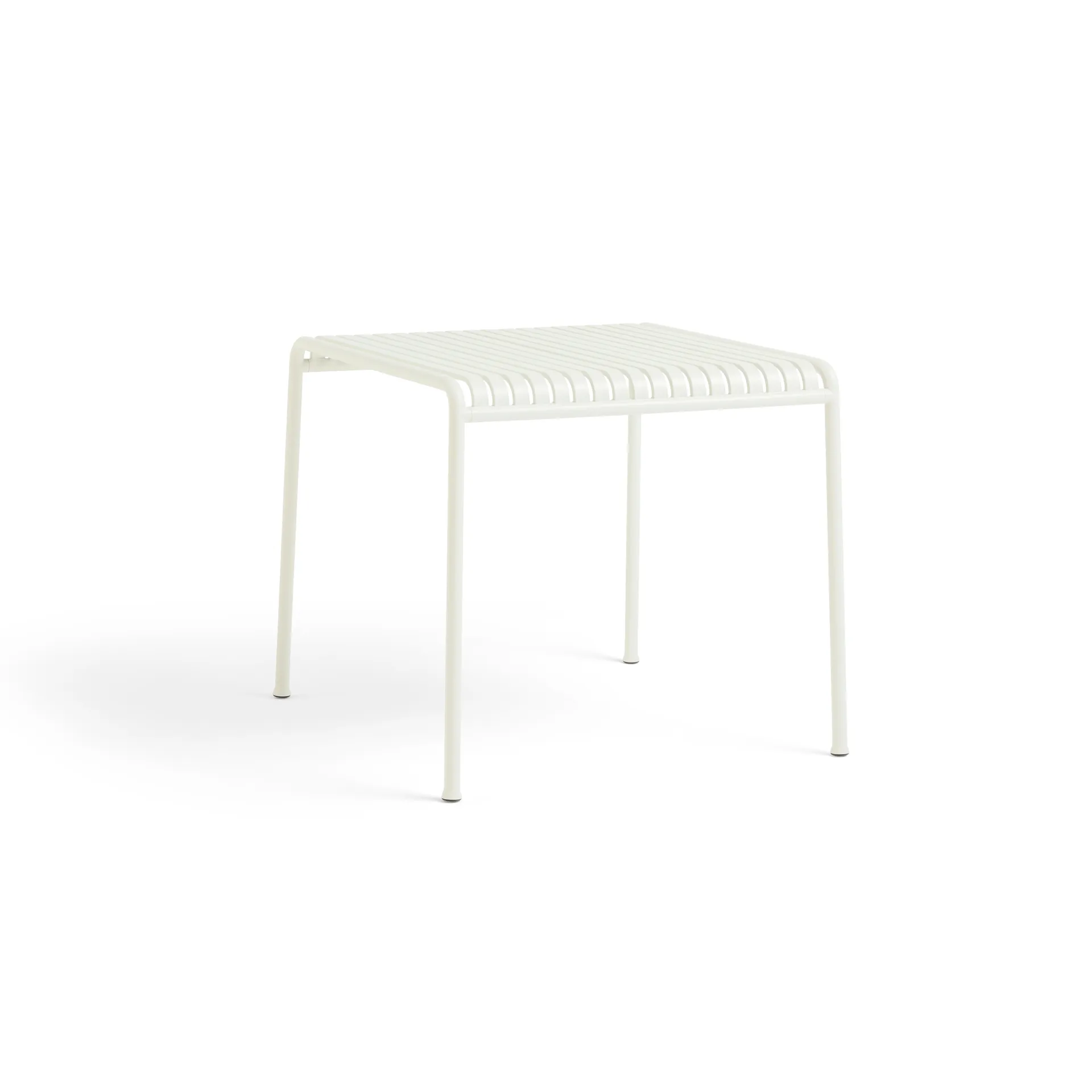 Palissade table 82.5x90 cm, Cream white HAY