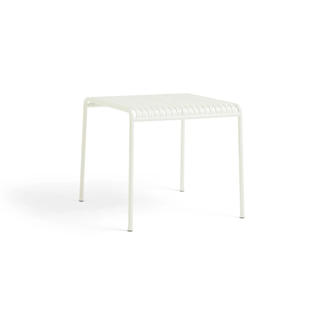 HAY Palissade table 82.5x90 cm Cream white | Scandinavian Design | Garden tables | White
