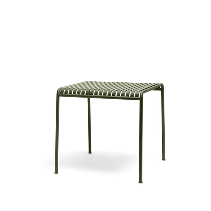 Palissade table 82.5x90 cm - Olive green - HAY