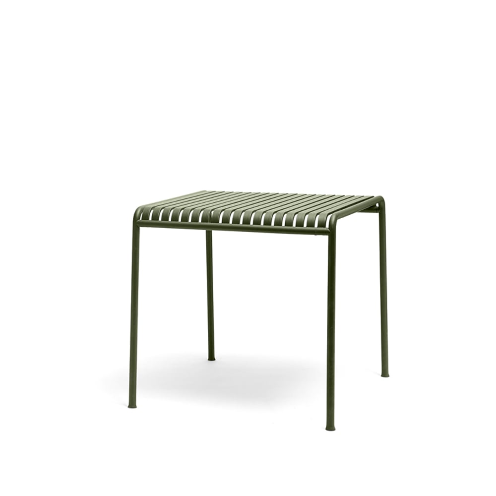 HAY Palissade table 82.5x90 cm Olive green