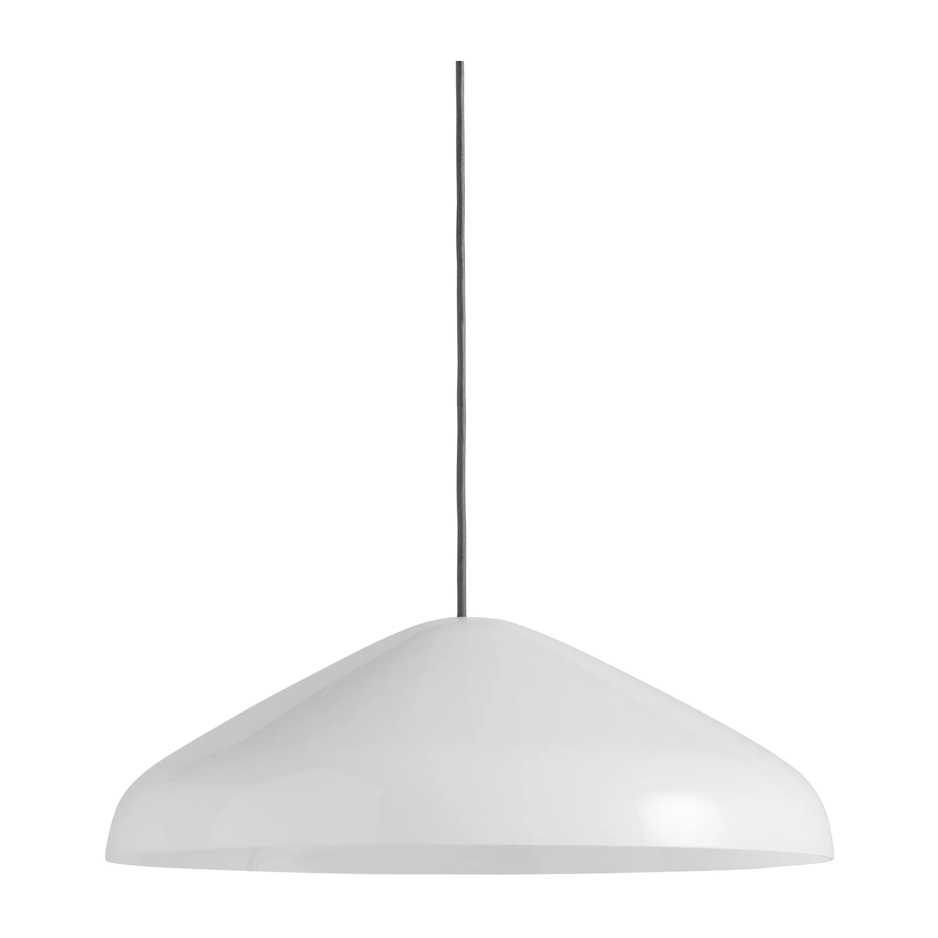 Pao Glass pendant lamp Ø47 cm, White HAY