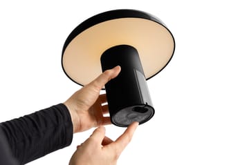 Pao Portable table lamp - Soft black - HAY
