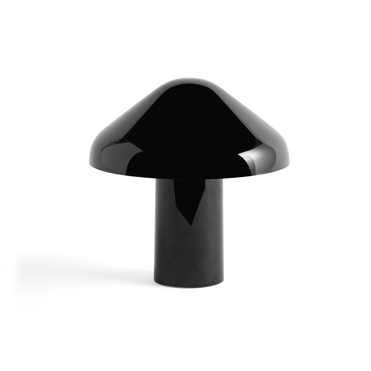 HAY Pao Portable table lamp Soft black | Scandinavian Design | Desk & table lamps | Black