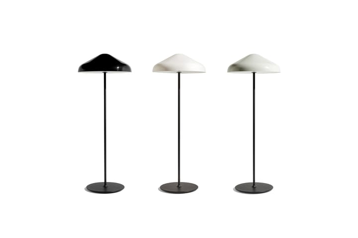 Pao Steel floor lamp 47 cm - Cool grey - HAY
