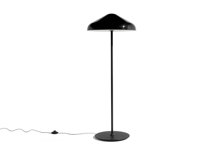 Pao Steel floor lamp 47 cm - Soft black - HAY