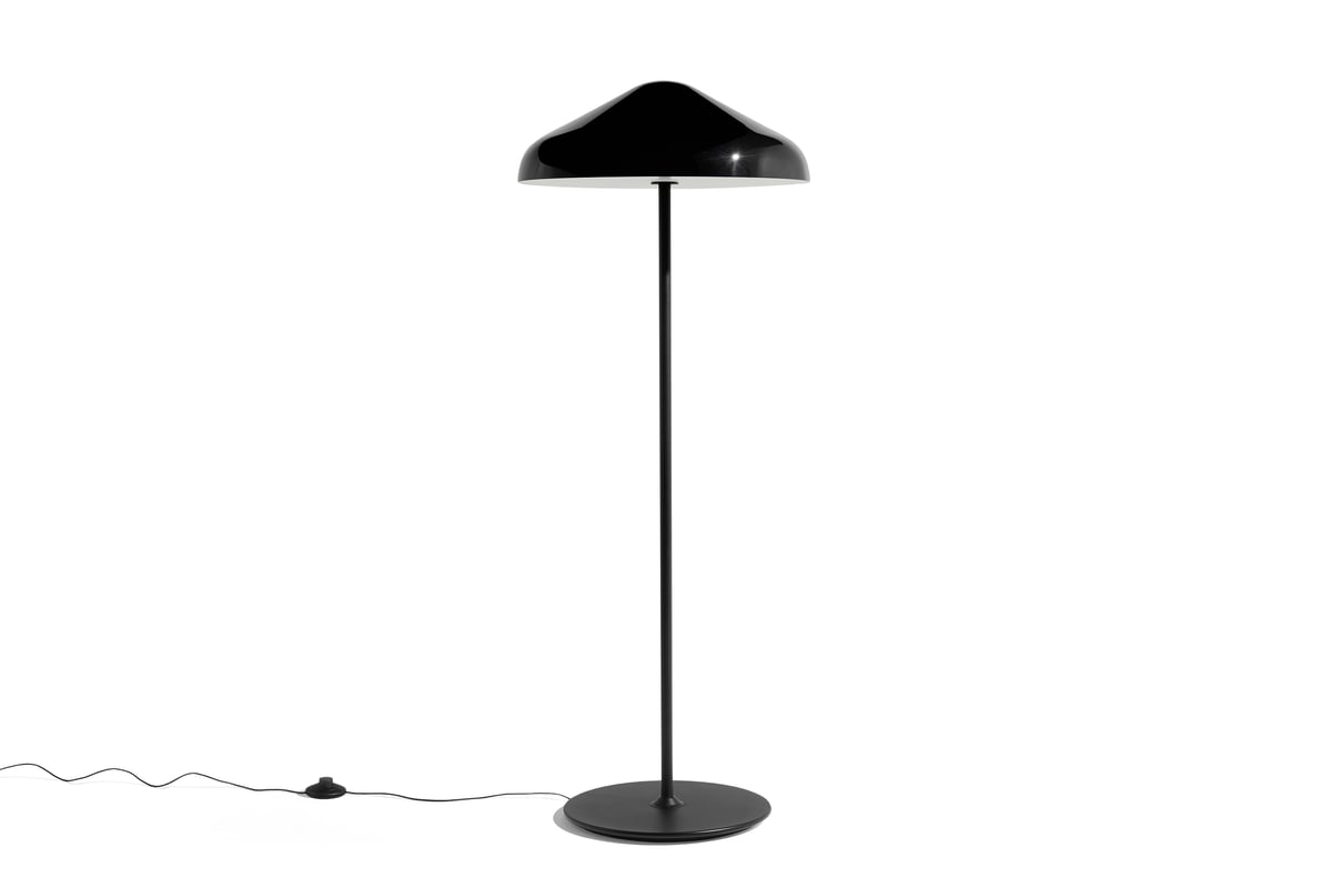 HAY Pao Steel floor lamp 47 cm Soft black | Scandinavian Design | Floor lamps | Black