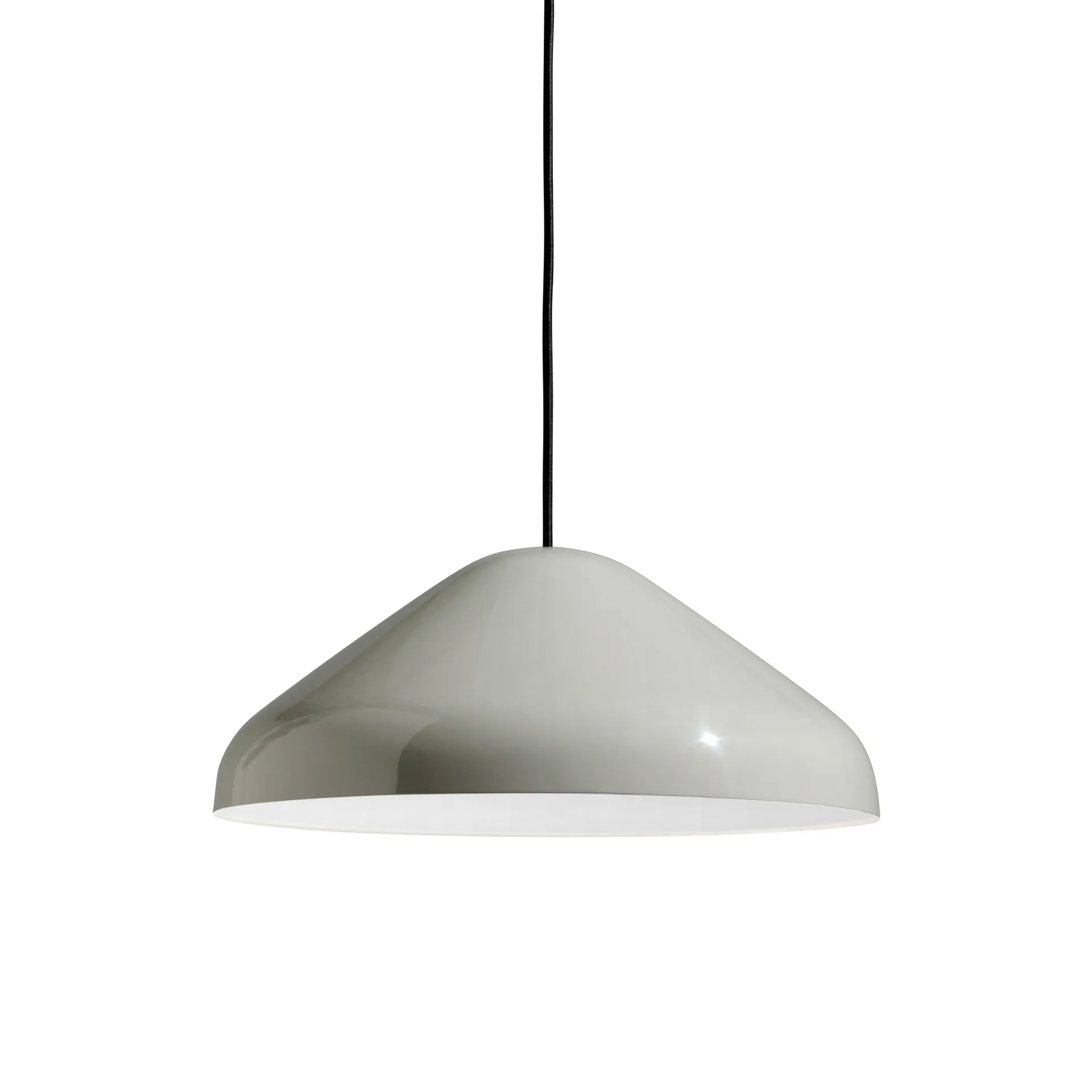 Pao Steel pendant lamp Ø35 cm, Cool grey HAY