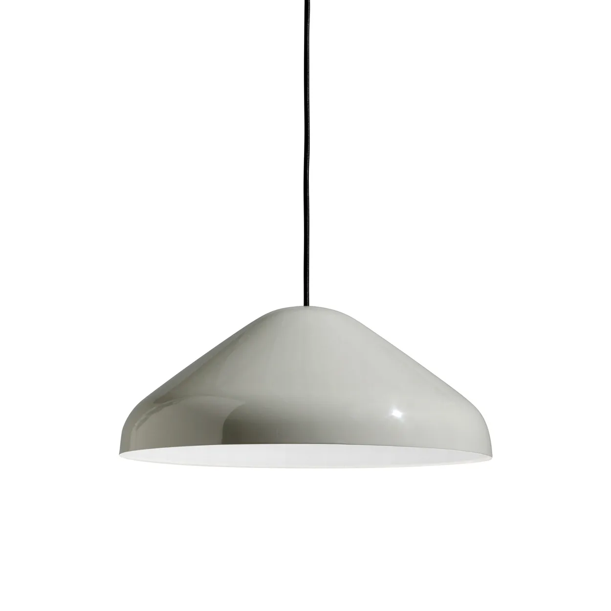 HAY Pao Steel pendant lamp o35 cm Cool grey | Scandinavian Design | Pendant lamps | Grey