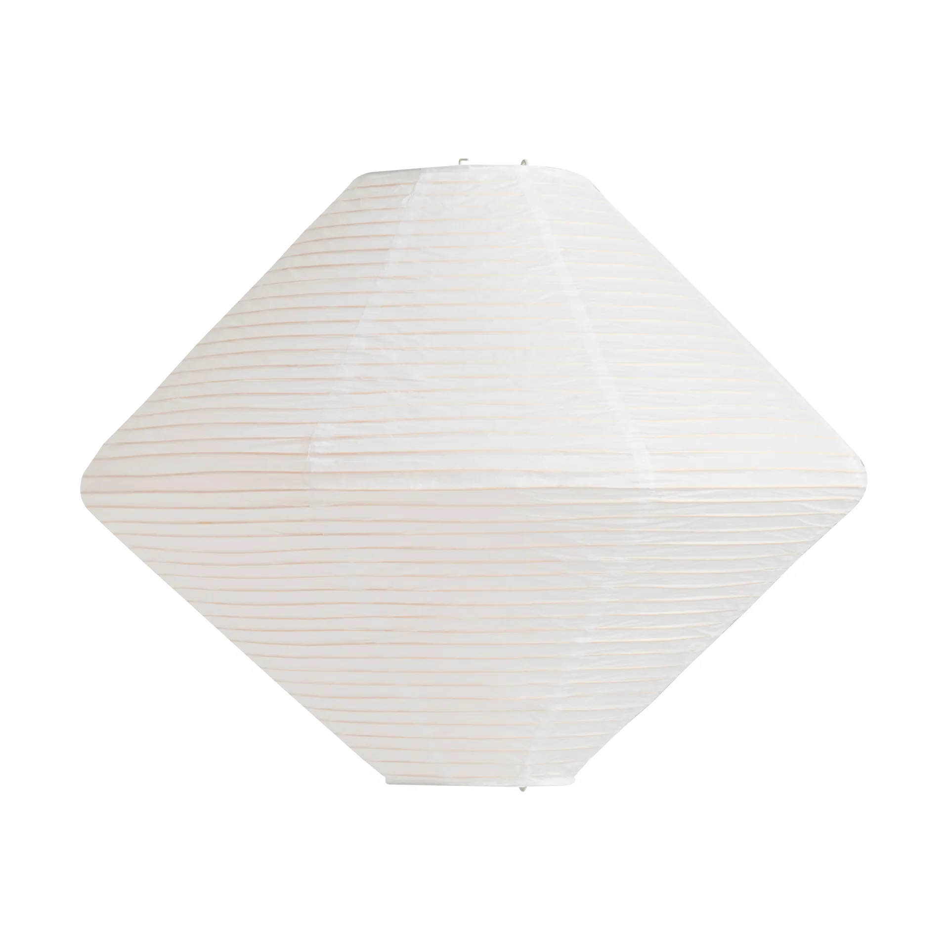 Paper Shade Diamond lampshade, Classic white, Ø80 cm HAY