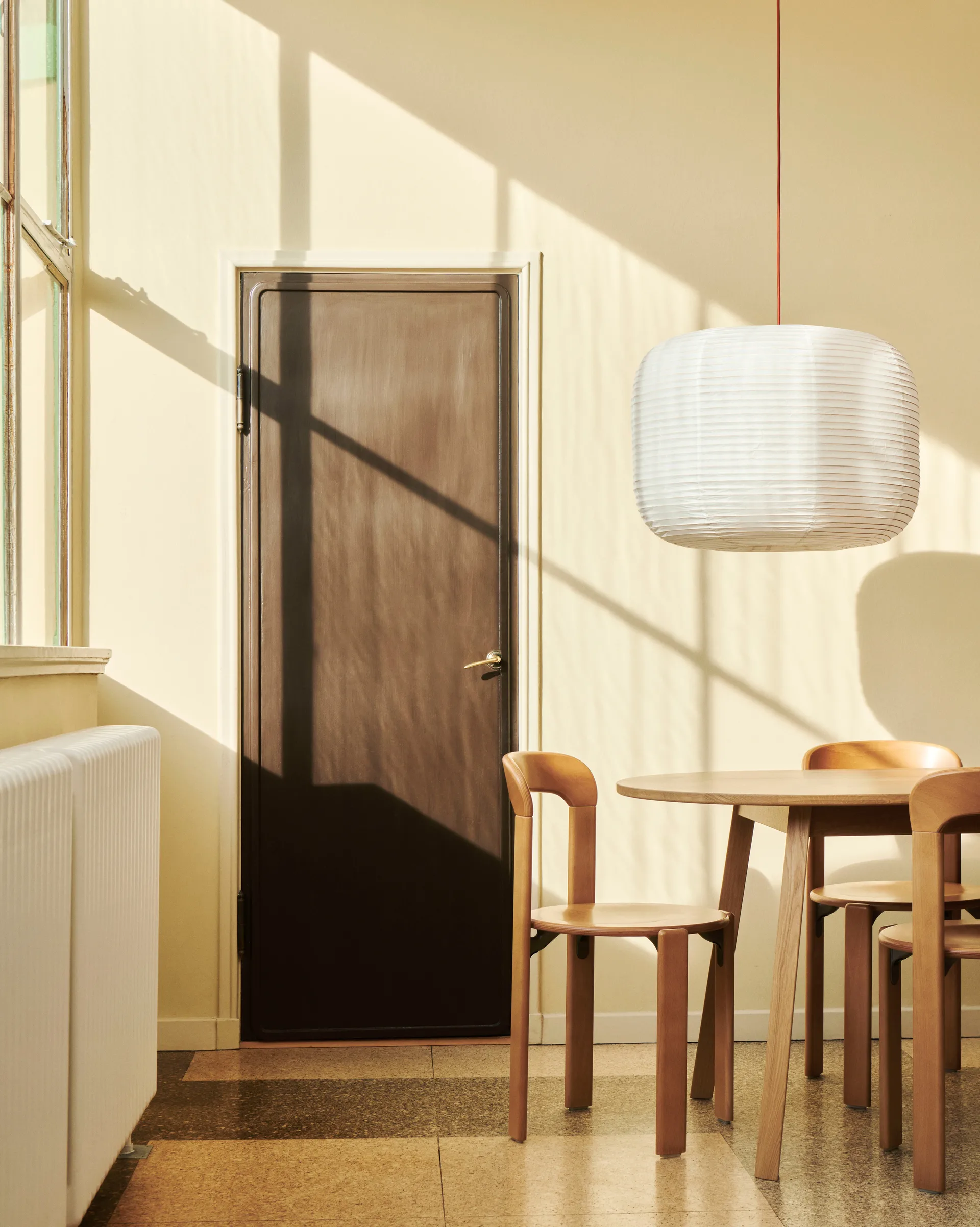 Paper Shade Donut lampshade, Classic white Ø80 HAY