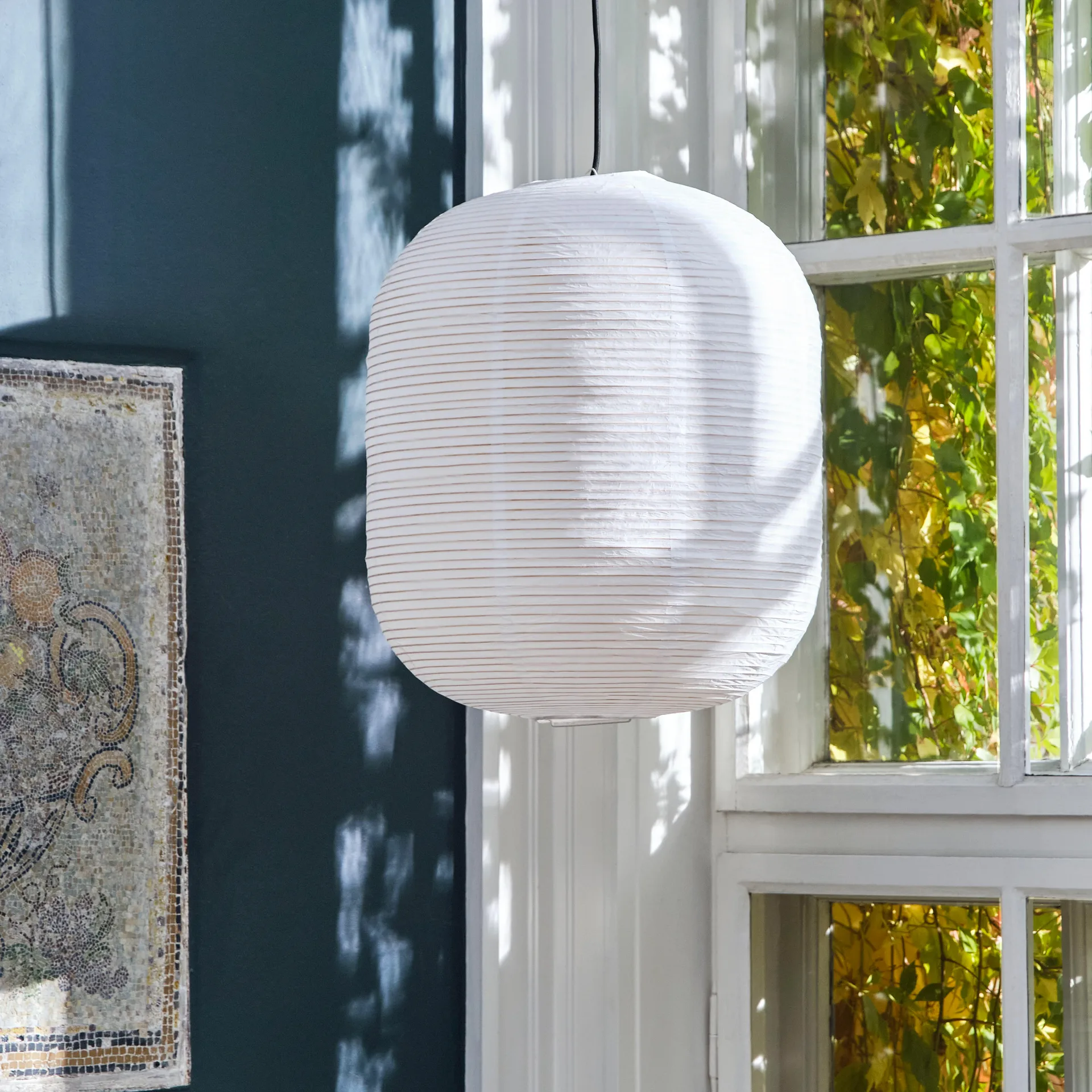 Paper Shade lamp shade oblong, White HAY