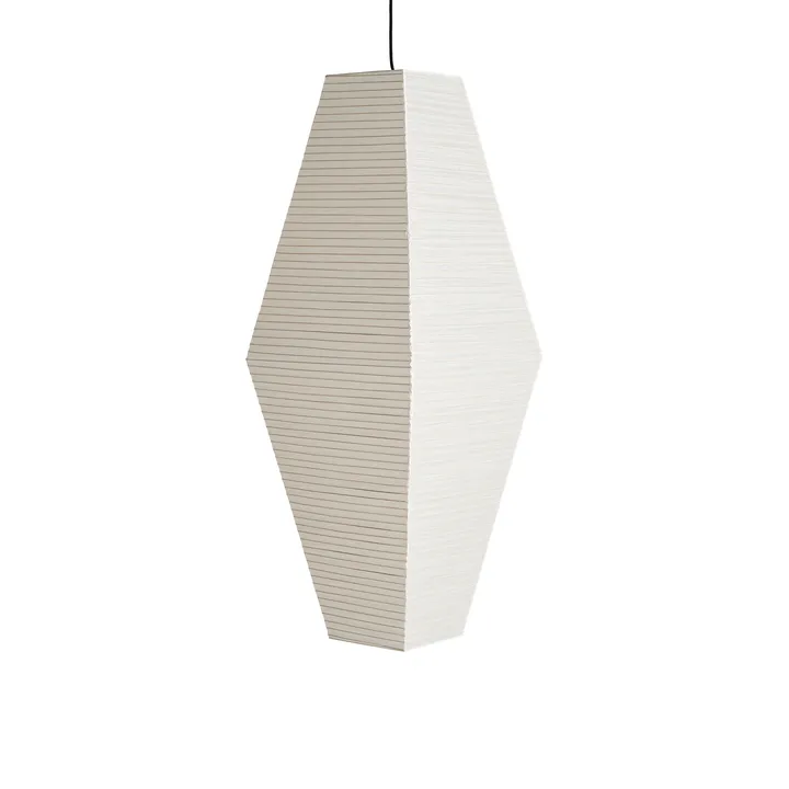 Paper Shade Prism lampshade - Classic white, 40x110 cm - HAY
