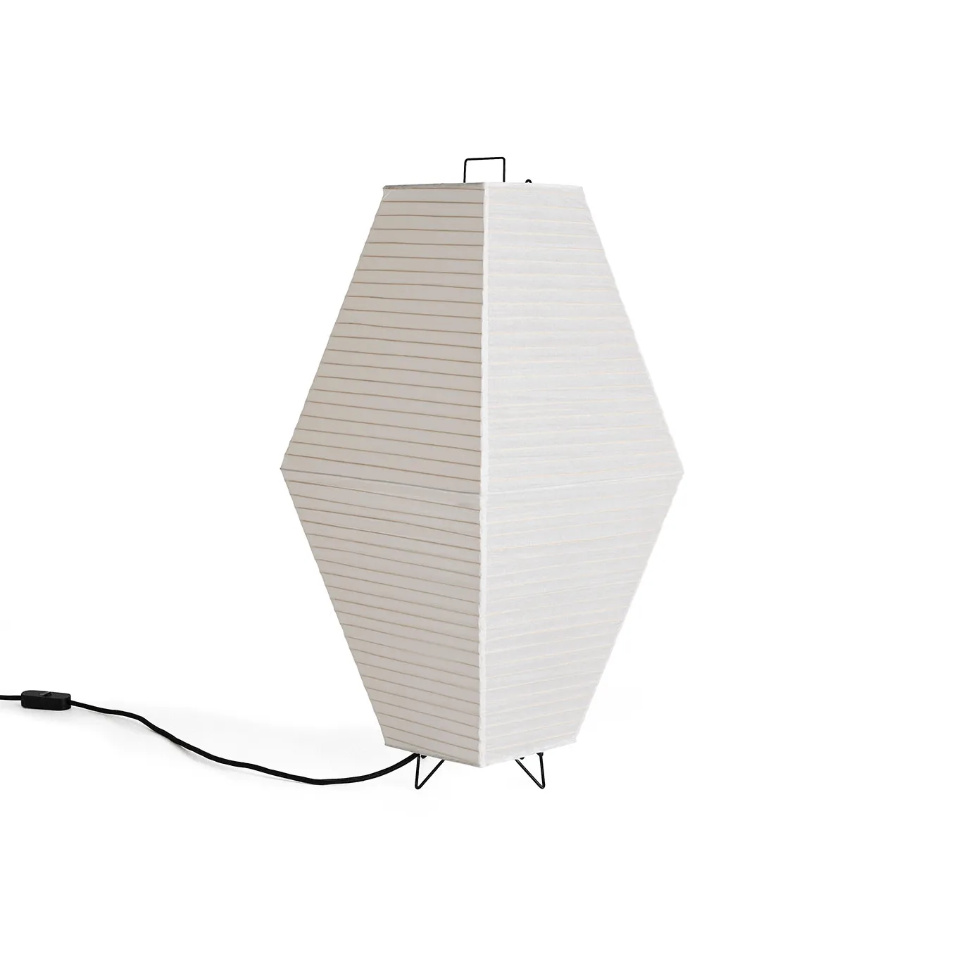 Paper Shade Prism lampshade for floor-table lamp, Classic white, 30x66 cm HAY