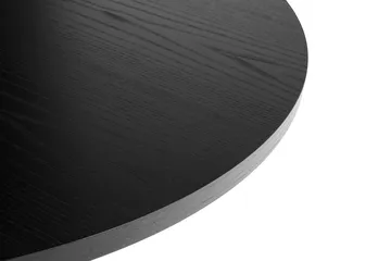 Pastis Table dining table Ø90 - Black lacquered ash - HAY