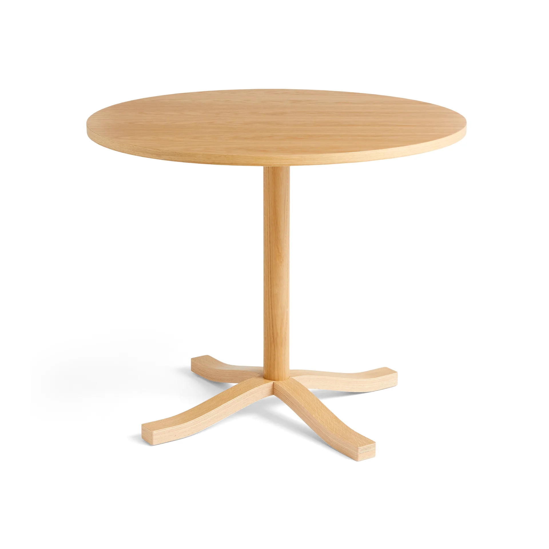 Pastis Table dining table Ø90, Lacquered oak HAY