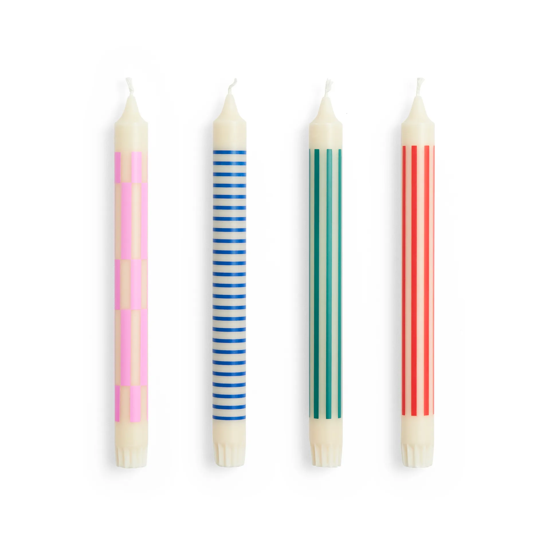 Pattern candle mix 4-pack, Crisp mix HAY