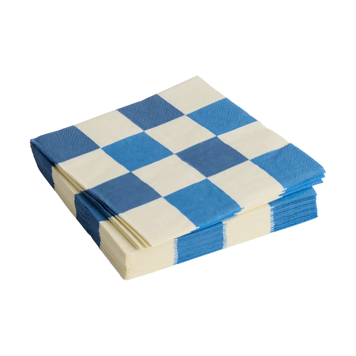 HAY Pattern Dinner Check napkin 40x40 cm 20-pack Off white-blues M