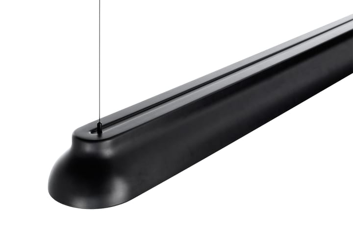 PC Linear pendant lamp - Soft black - HAY