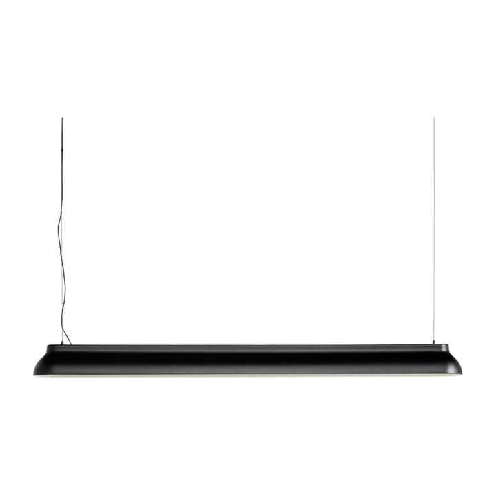 PC Linear pendant lamp - Soft black - HAY