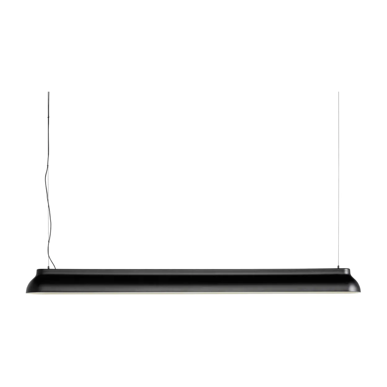 HAY PC Linear pendant lamp Soft black | Scandinavian Design | Pendant lamps | Black