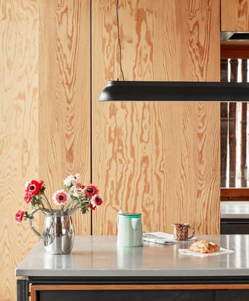 PC Linear pendant lamp - Soft black - HAY