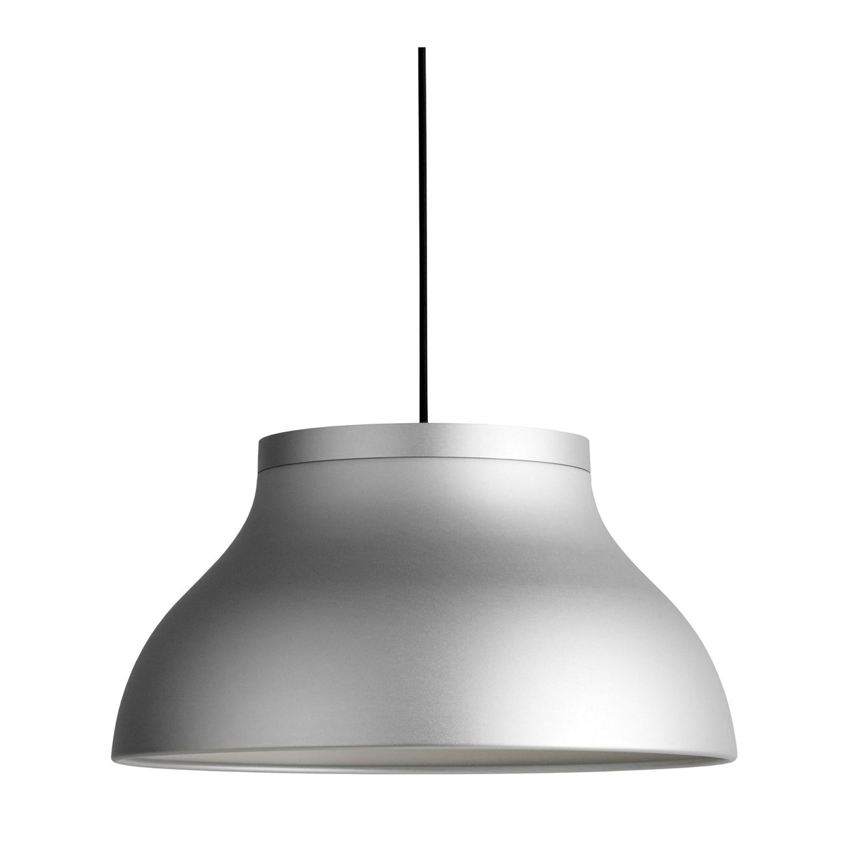 HAY PC pendant lamp M o40 cm Aluminium | Scandinavian Design | Pendant lamps | Silver-coloured