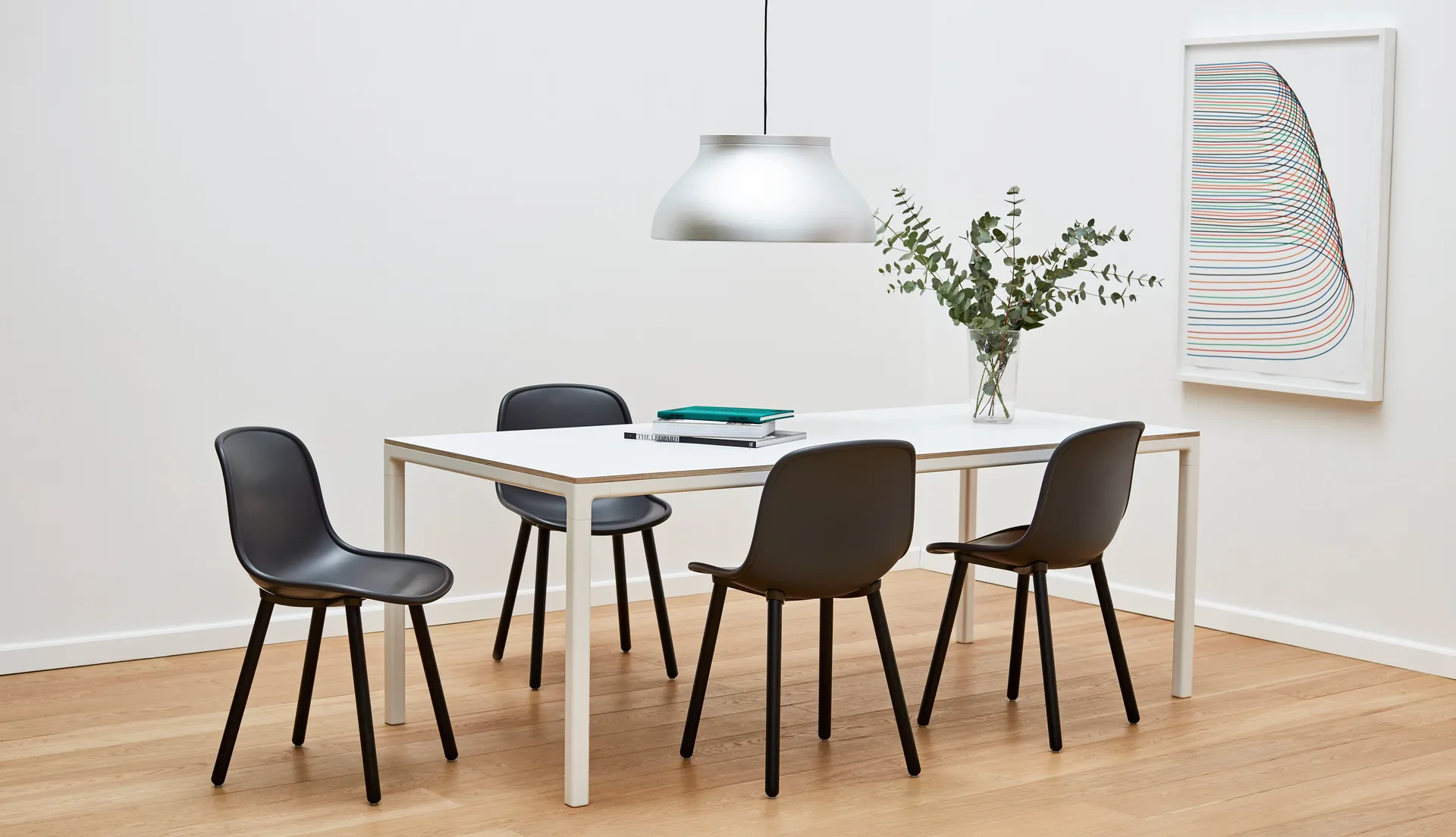 PC pendant pendant lamp L Ø60 cm, Aluminium HAY