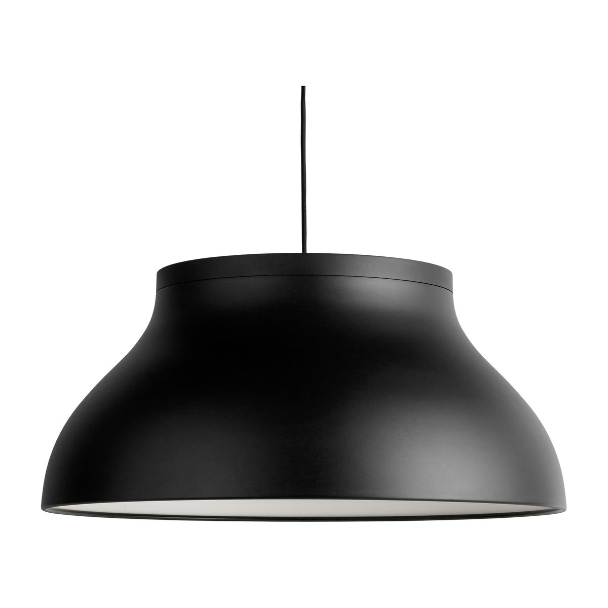HAY PC pendant pendant lamp L o60 cm Soft black | Scandinavian Design | Pendant lamps | Black
