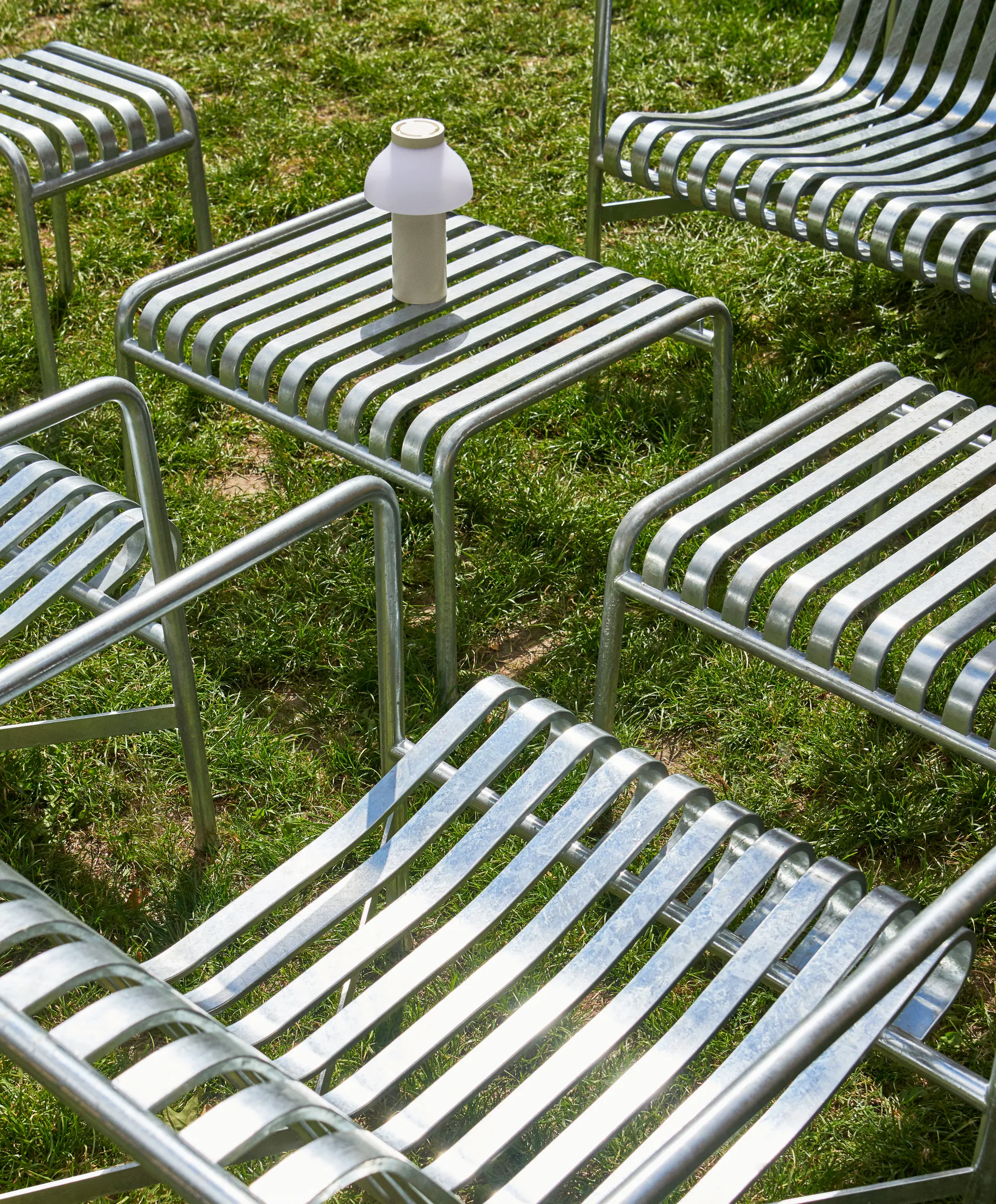 PC Portable table lamp, Cream white HAY