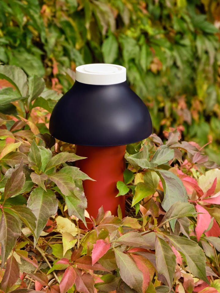 PC Portable table lamp - Dusty red - HAY