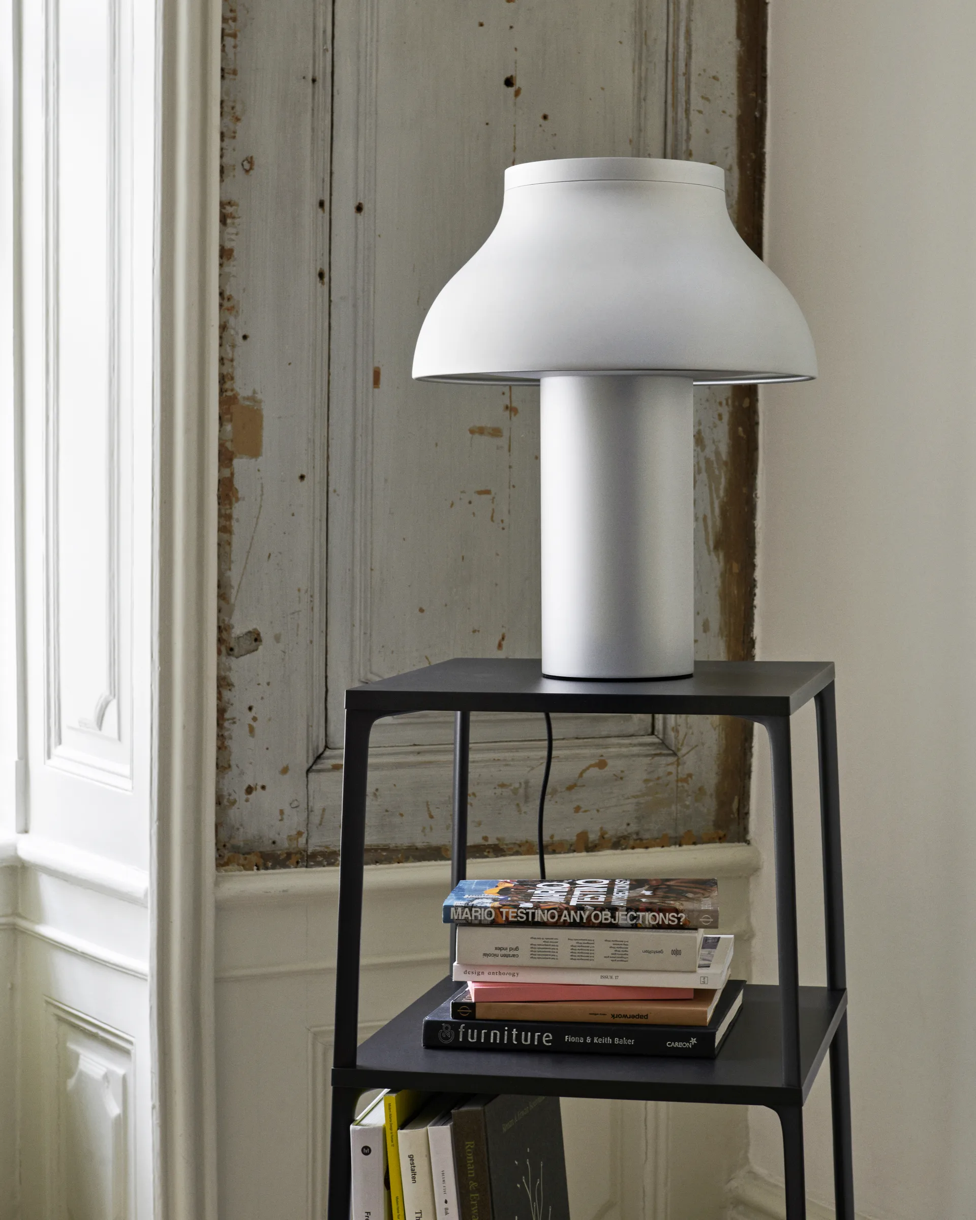 PC table table lamp L Ø40 cm, Aluminium HAY