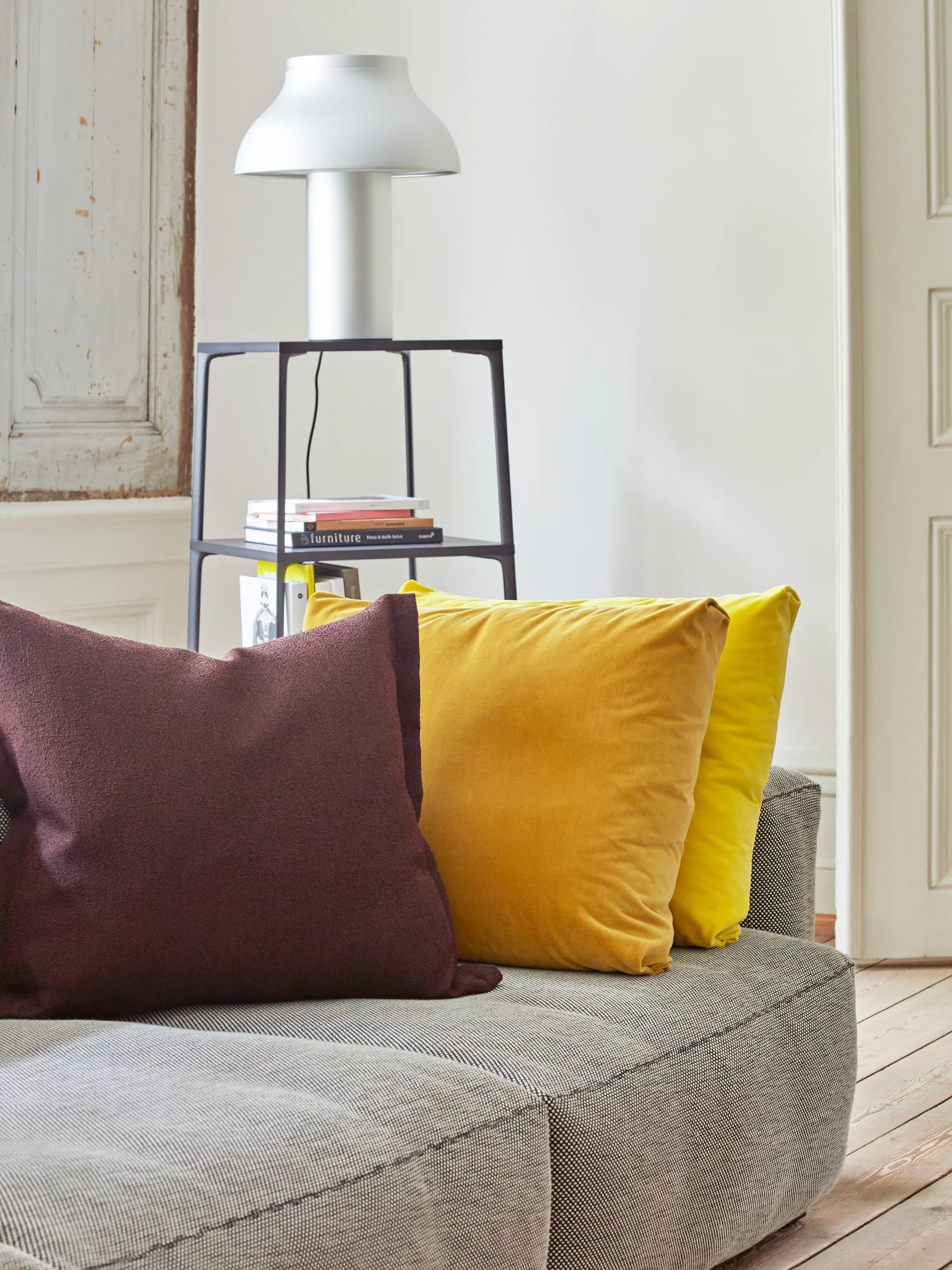 PC table table lamp L Ø40 cm, Aluminium HAY