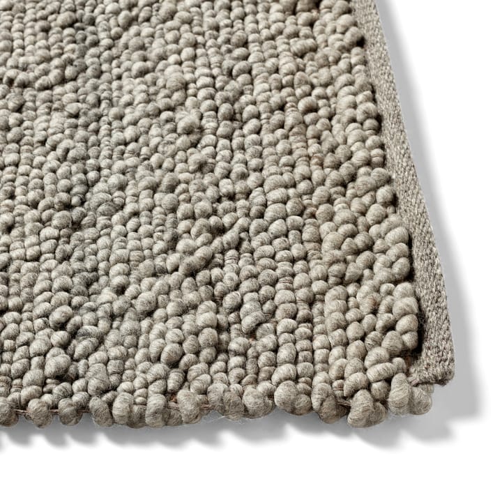 Peas Random wool rug 140x200 cm - Medium grey - HAY