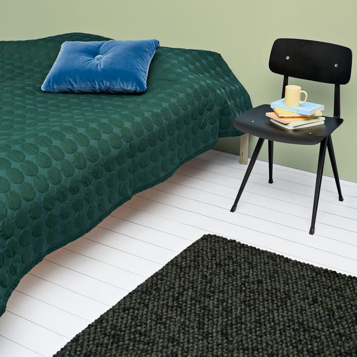 Peas wool rug 140x200 cm - Dark green - HAY