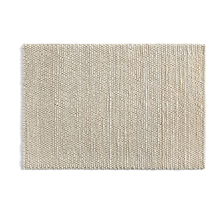 Peas wool rug 140x200 cm - Soft grey - HAY