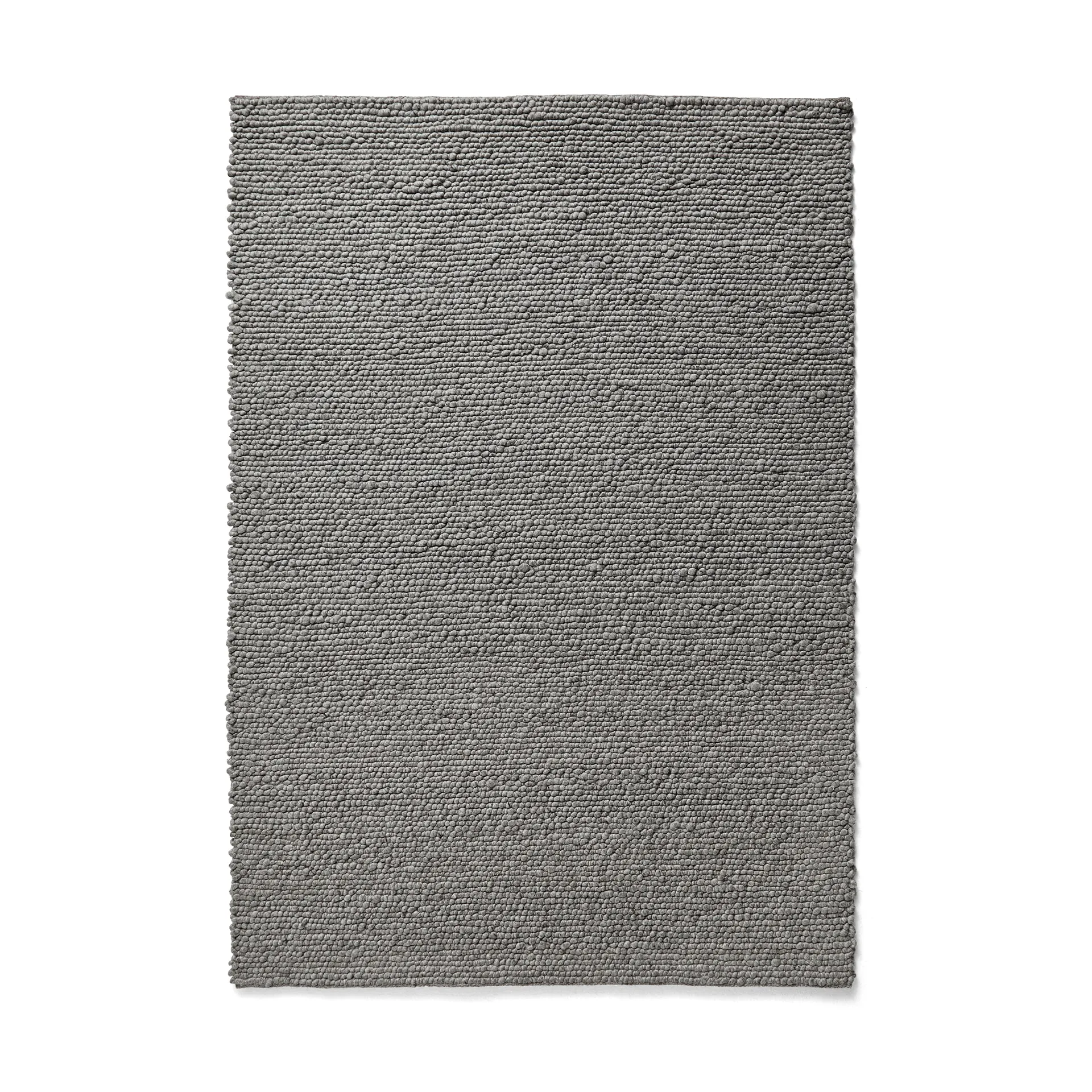 Peas wool rug 170x240 cm, Medium grey HAY